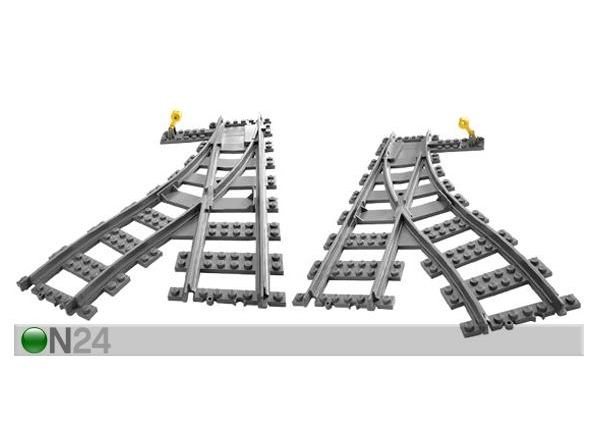 7895 Lego City relsid-pöörangud