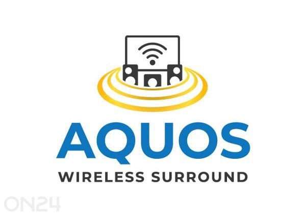 Basskõlar Sharp AQUOS Wireless Surround, DolbyAtmos, DTS:X, juhtmevaba, must