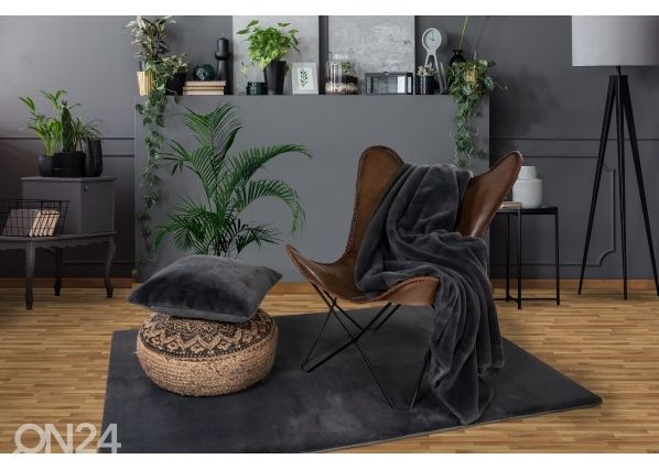 Dekoratiivne pleed Heaven Graphite 230x250 cm