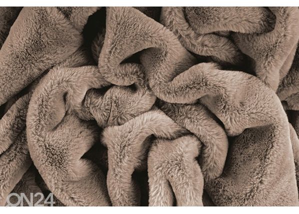 Dekoratiivne pleed Heaven Light Taupe 150x200 cm