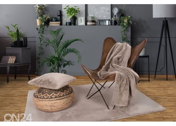 Dekoratiivne pleed Heaven Taupe 230x250 cm