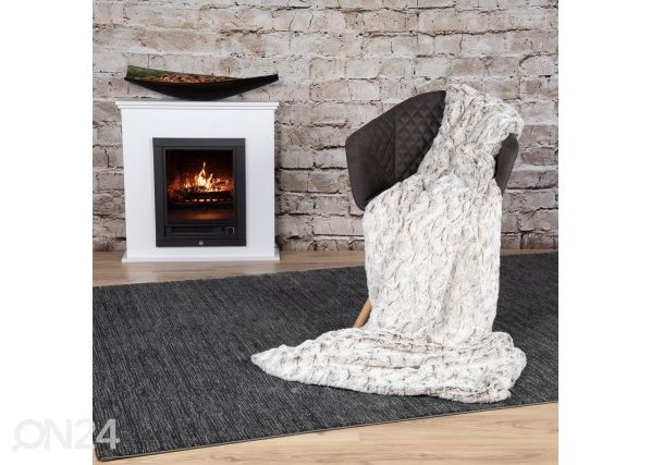 Dekoratiivne pleed Smooth Brown 230x250 cm