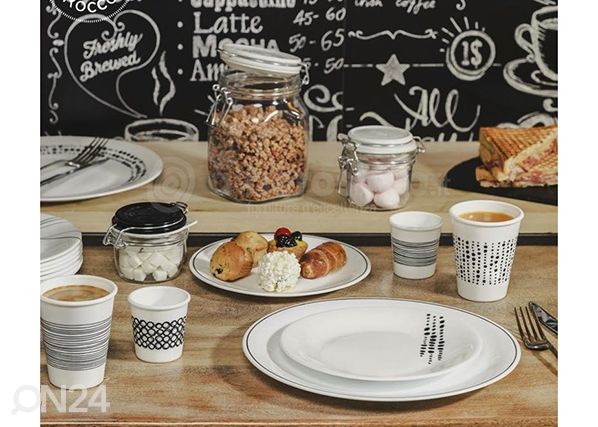 Desserttaldrik Unico, Ø 20 cm, 4 tk