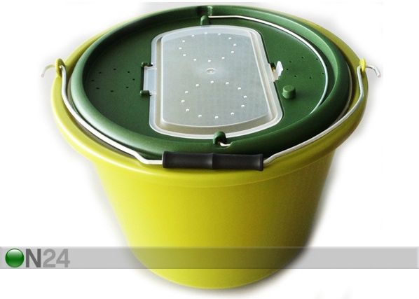 Elussööda ämber 2 osaline 12L