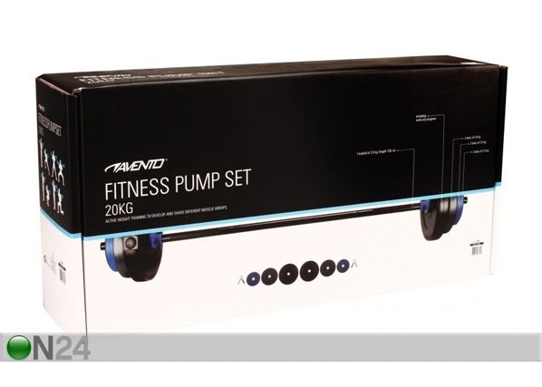 Fitness kangi komplekt 20 kg