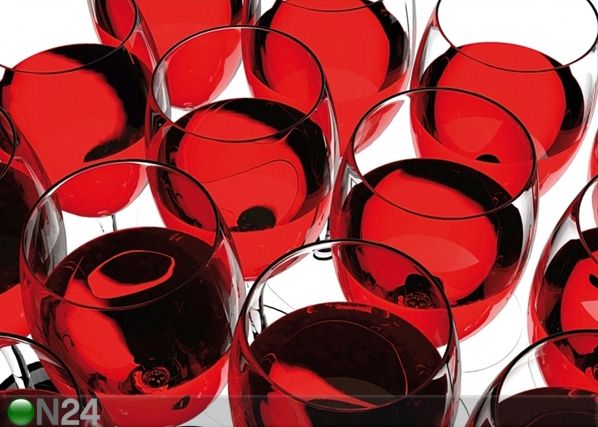 Fliis-fototapeet Glass of wine 360x270 cm