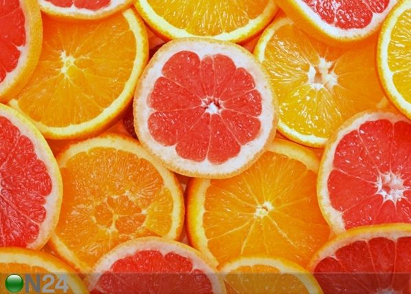 Fliis-fototapeet Oranges 360x270 cm