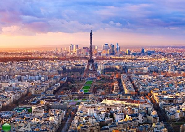 Fliis-fototapeet Paris 360x270 cm