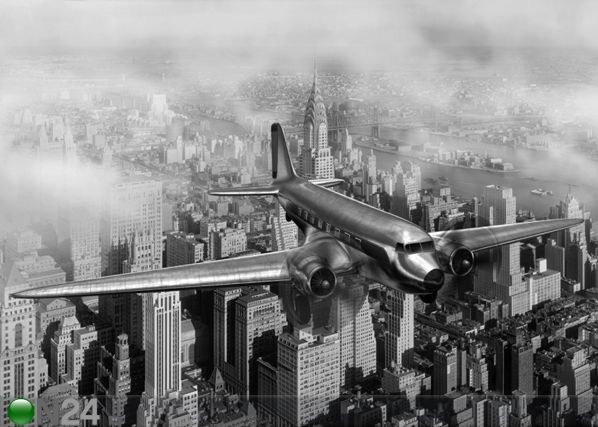 Fliis-fototapeet View of the city 360x270 cm