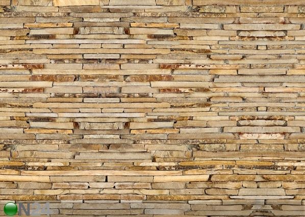 Fliis-fototapeet Wall Slate 360x270 cm