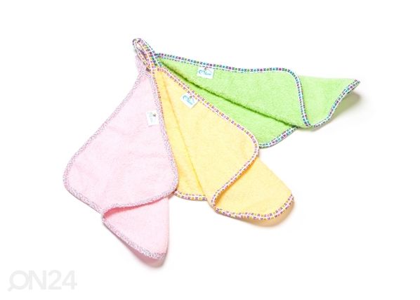 Froteerätikud 30x30 cm, 3 tk