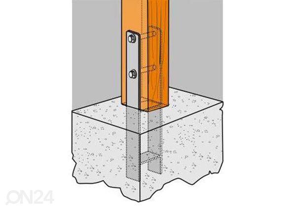 H-ankur mänguväljaku/kiige kinnitamiseks