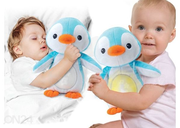 Heli ja valgusega pingviin