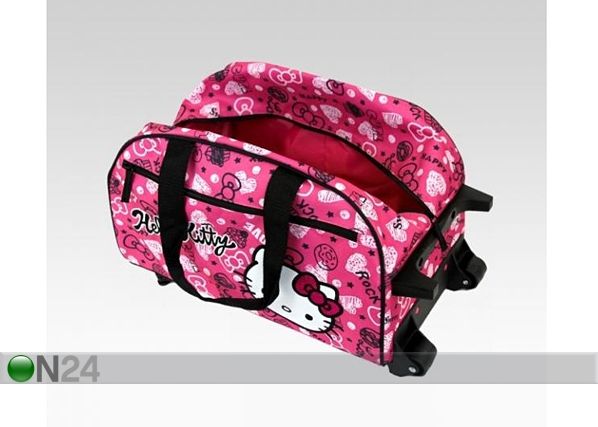 Hello Kitty ratastega reisikott Squiggle