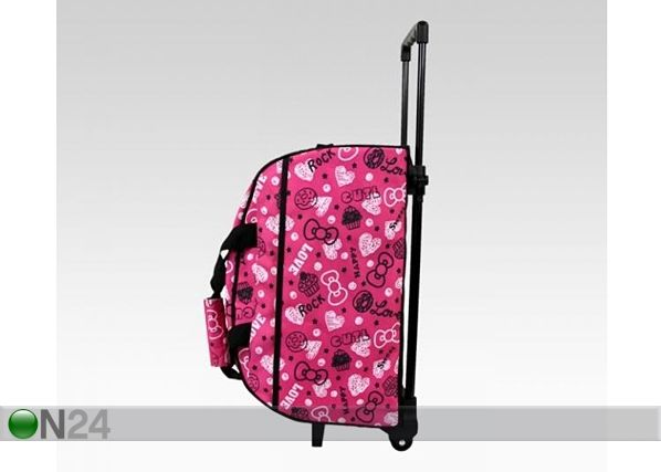 Hello Kitty ratastega reisikott Squiggle