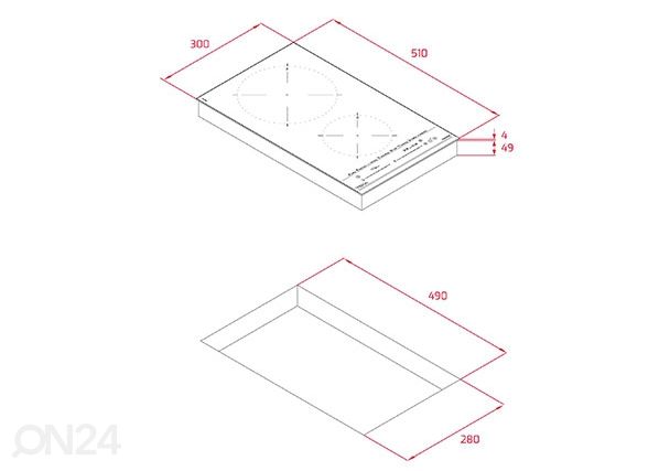 Induktsioonplaat Teka IZC 32600 MST BK