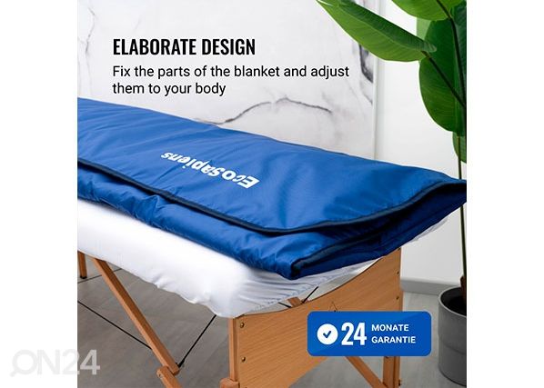 Infrapunasauna Tekk, Soojendusega Tekk, EcoSapiens 180x220 cm 100 kg