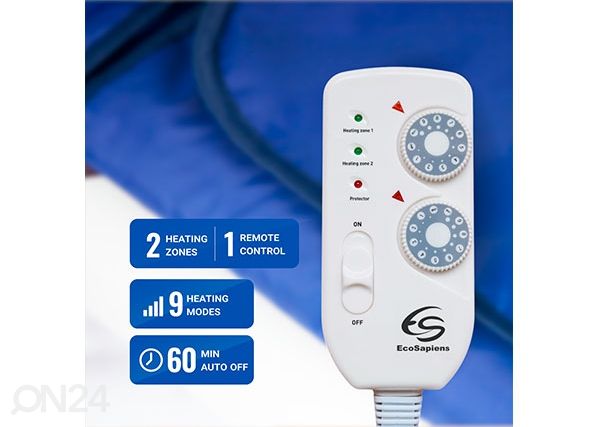 Infrapunasauna Tekk, Soojendusega Tekk, EcoSapiens 180x220 cm 100 kg