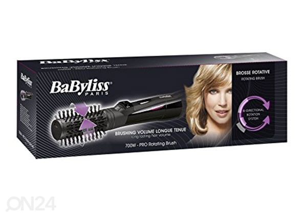 Juuksekoolutaja Babyliss, pöörleva harjaga