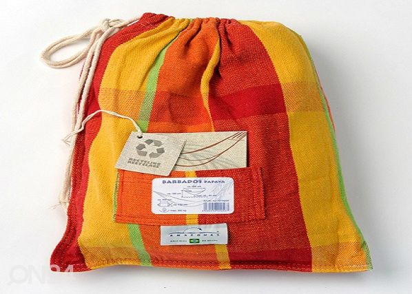 Kaheinimese võrkkiik Barbados Papaya