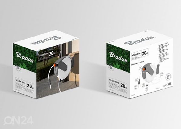 Kastmisvooliku komplekt Bradas White Line 35 m