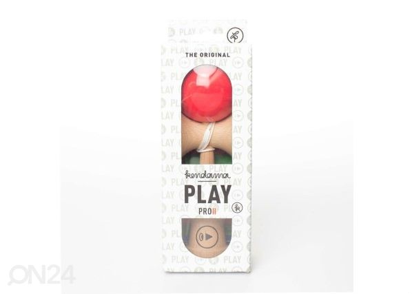 Kendama Play Pro II punane 18,5 cm