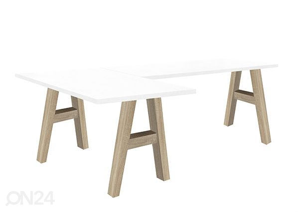 Kinnitatav kirjutuslaud Mister Office A 120 cm