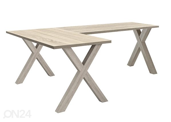 Kinnitatav kirjutuslaud Mister Office X 120 cm