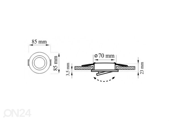 Kohtvalgusti Olal 3 tk