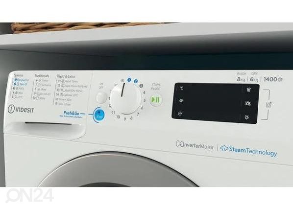Kuivatiga pesumasin Indesit BDE86436WSVEE