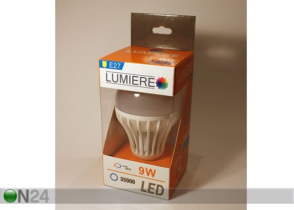 LED elektripirn E27 9W 3tk