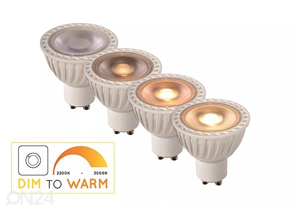 LED elektripirn GU10 5W, valge