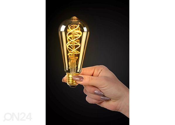 LED Filament pirn E27 ST64 4,9 W