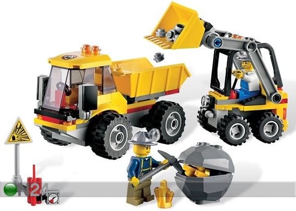 Lego City kallur ja kopp