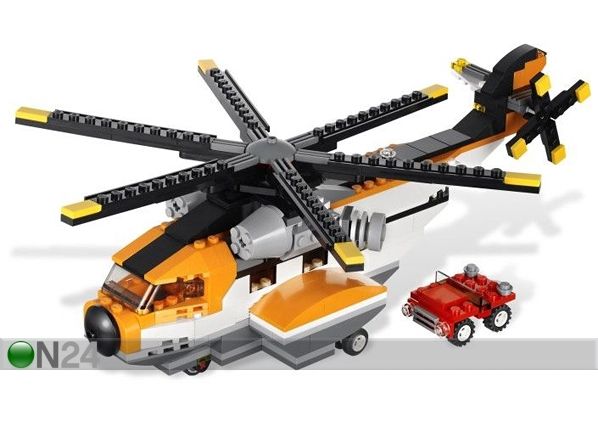 LEGO Creator 3in1 helikopter, vesilennuk või praam