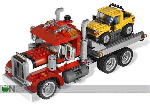 LEGO Creator 3in1 puksiir, kraana või sportauto
