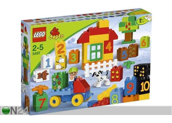 Lego Duplo numbriklotsid