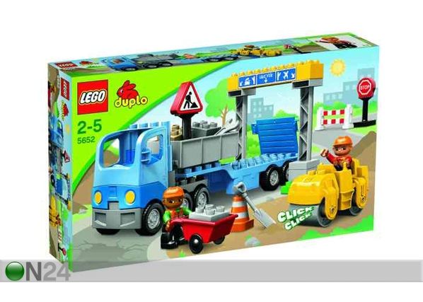 Lego Duplo tee-ehitus