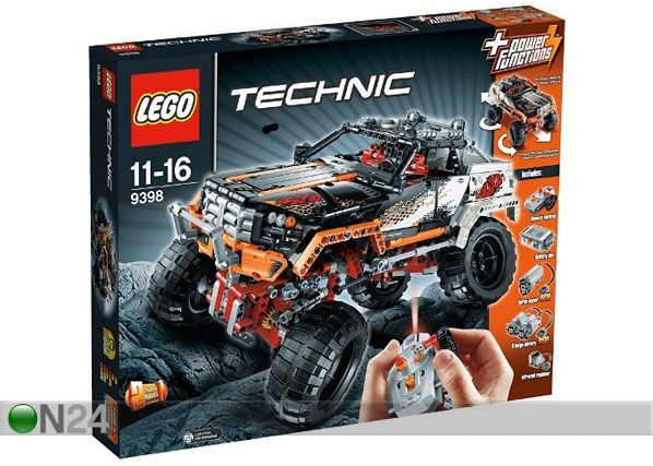 Lego Technic 4x4 maastikuauto