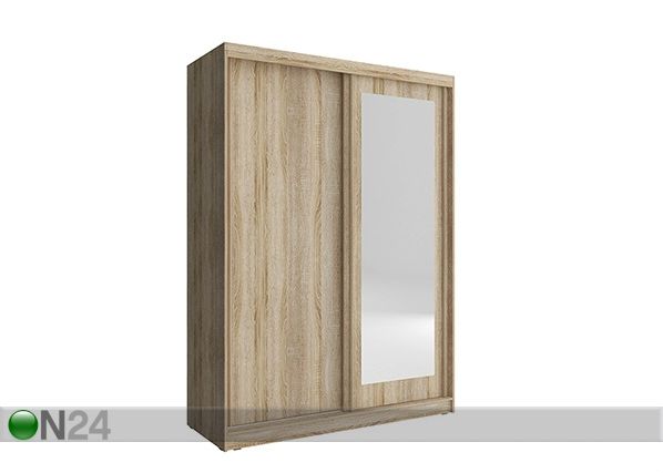 Lükandustega riidekapp 150 cm