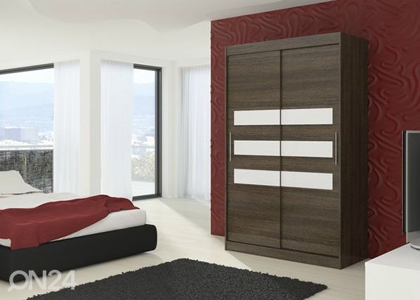 Lükandustega riidekapp 150 cm