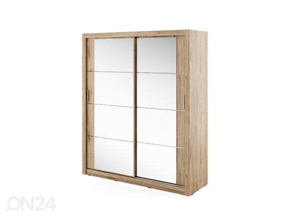 Lükandustega riidekapp 180 cm