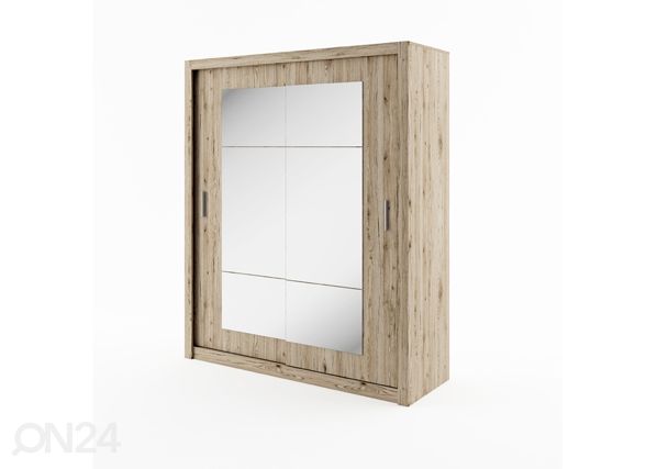 Lükandustega riidekapp 180 cm