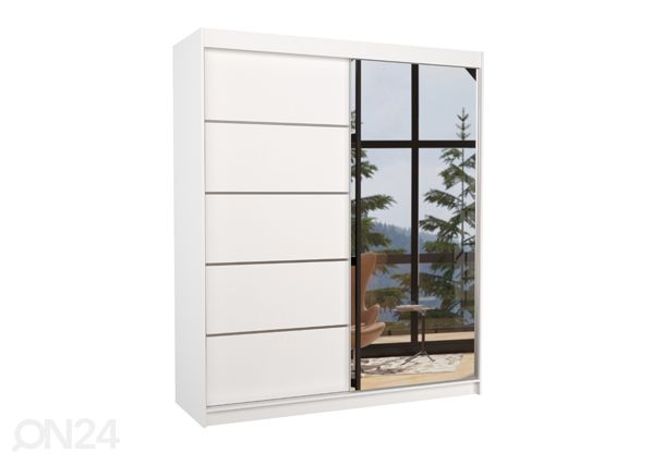 Lükandustega riidekapp Cabo 180 cm