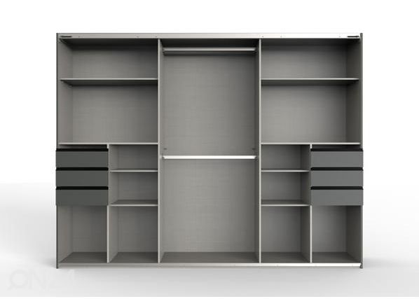 Lükandustega riidekapp Saigon 270 cm