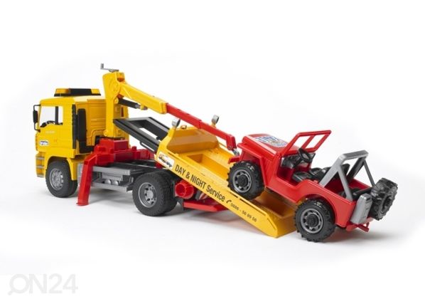 MAN puksiirauto + maastikuauto