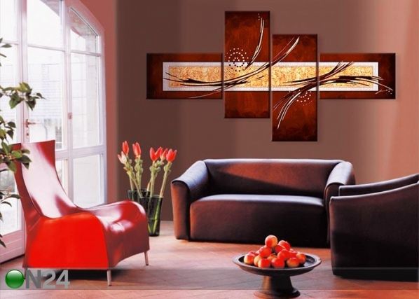 Õlimaal lõuendil Planeet 2 95x200 cm