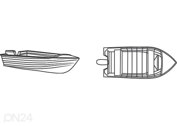 Paadikate avatud paadile 4.3-4.5 m