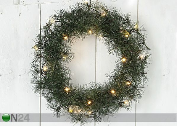 Pärg Furu LED tuledega Ø45 cm