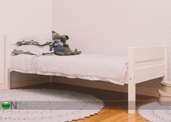 Pätiku voodi 70x155 cm madratsi ja kattemadratsiga